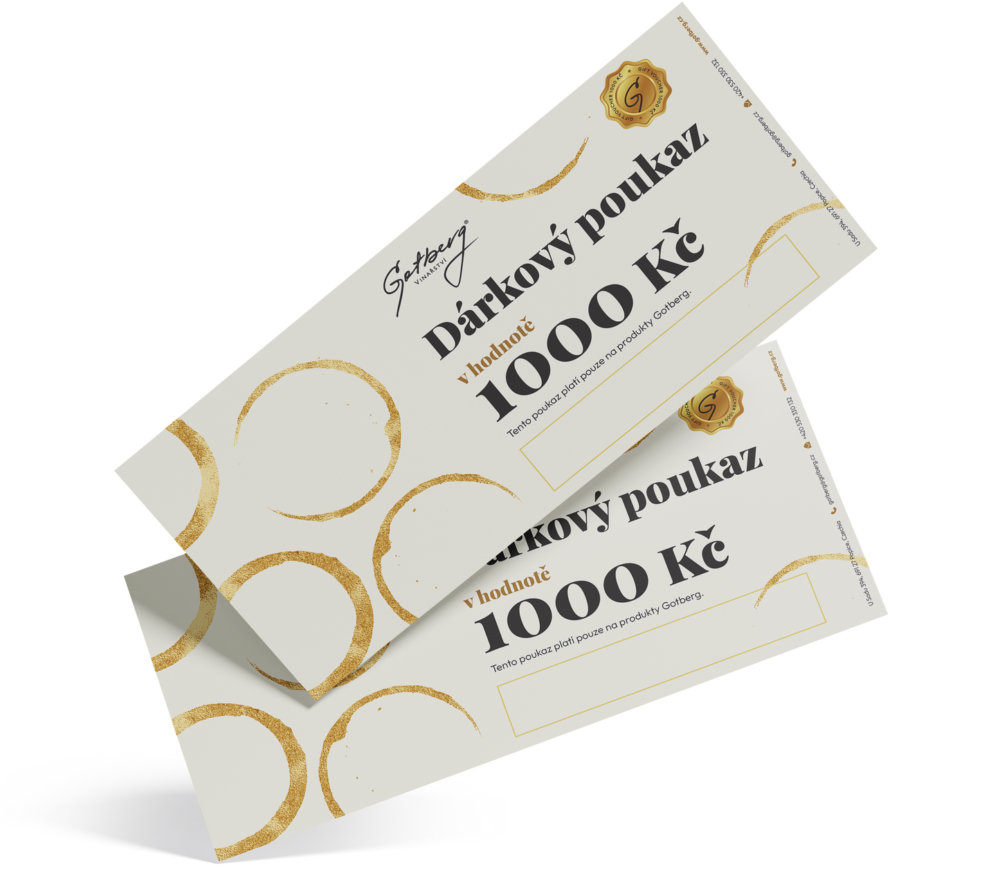 Dárkový poukaz - 1000Kč