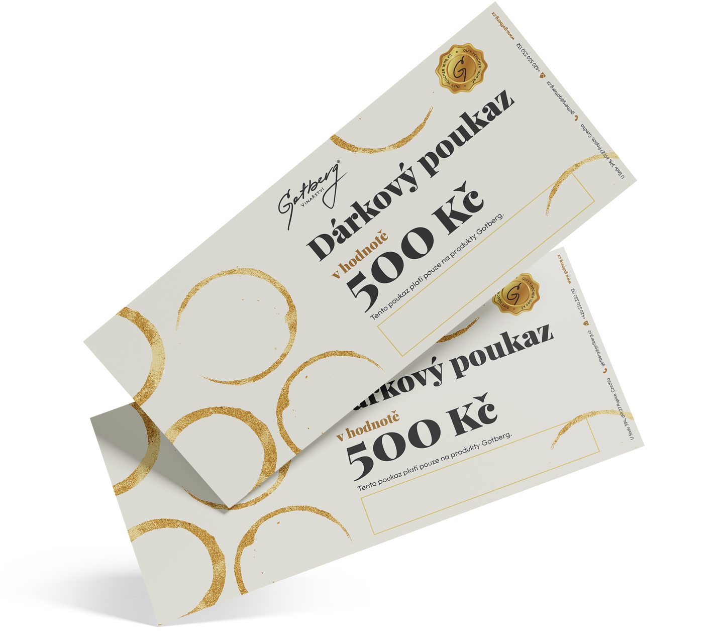 Dárkový poukaz - 500Kč