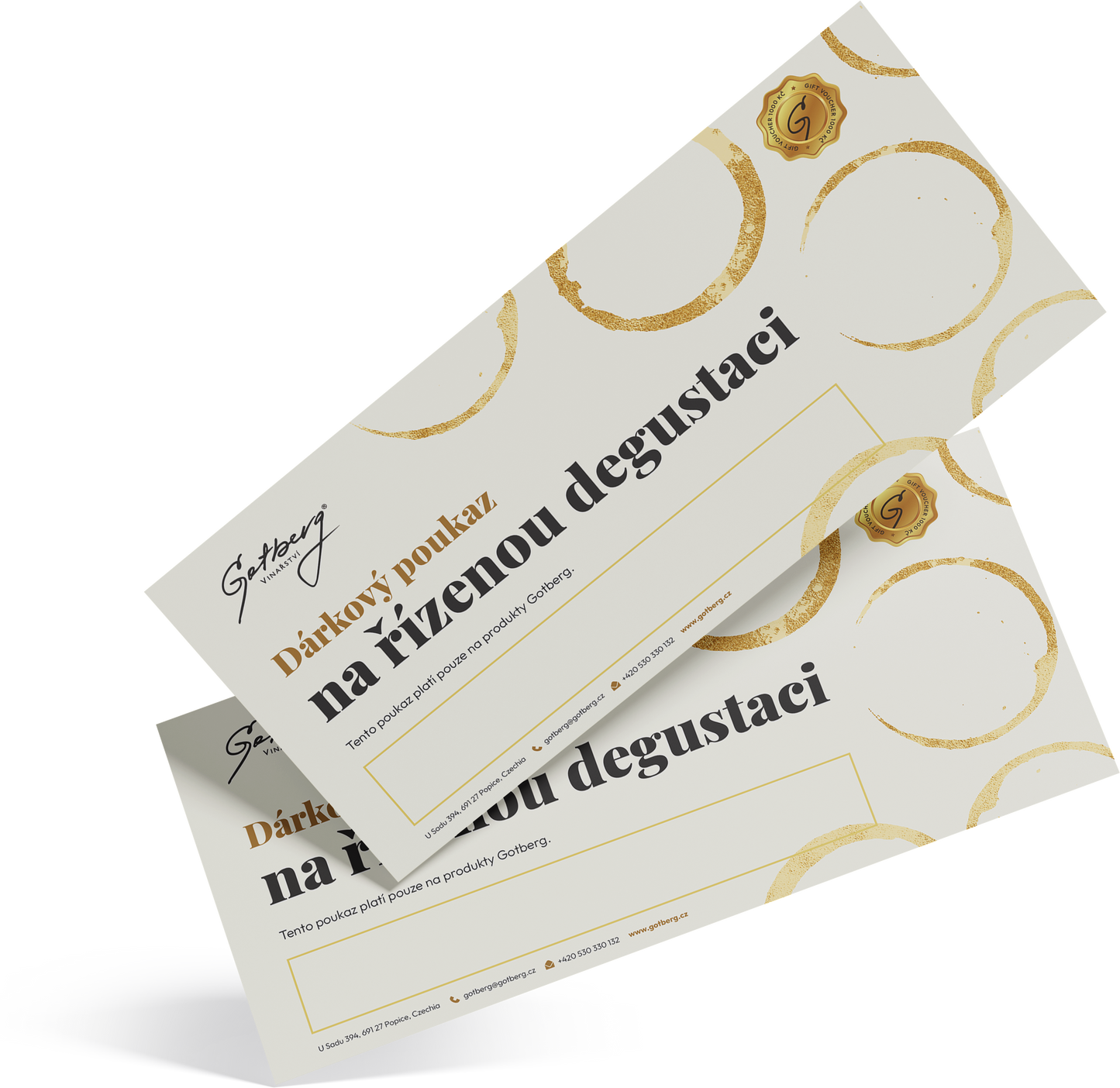 Dárkový poukaz na řízenou degustaci