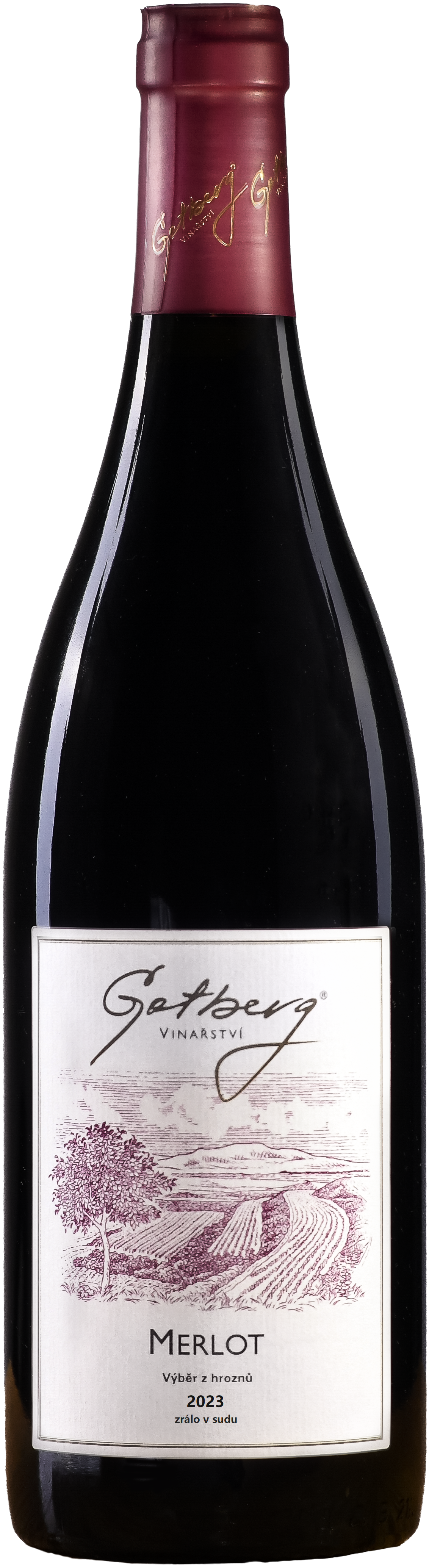 Merlot výběr z hroznů, 2023