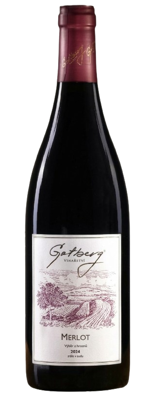 Merlot výběr z hroznů, 2024